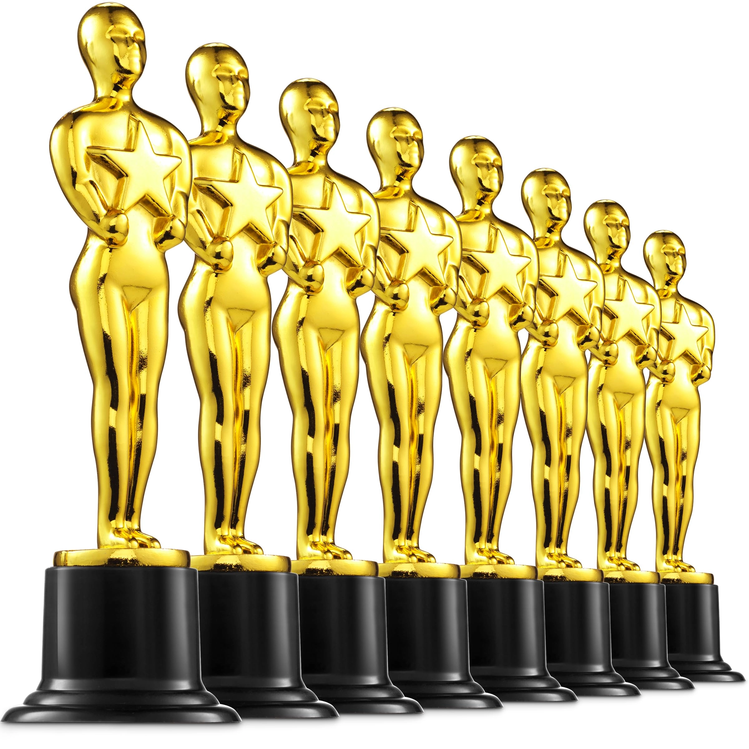 Bedwina Gold Trophy Award - Pack of 12 Party