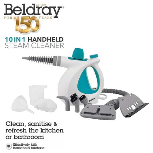 10-in-1 Handheld Steam Cleaner - 250 Milliliters