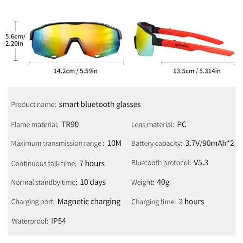 ZH1510-R-US - Bluetooth 5.3 UV Protection