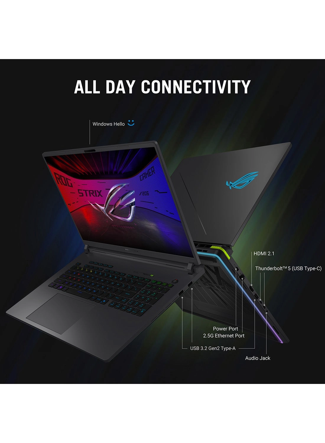 ROG Strix G16 G615LR-RV052W - 16'' Core Ultra 7 255H 32GB DDR5 1TB SSD