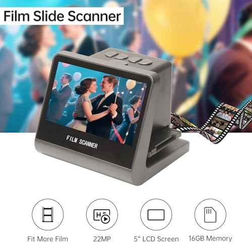 Digital Film and Slide Scanner - Type-c mini HD