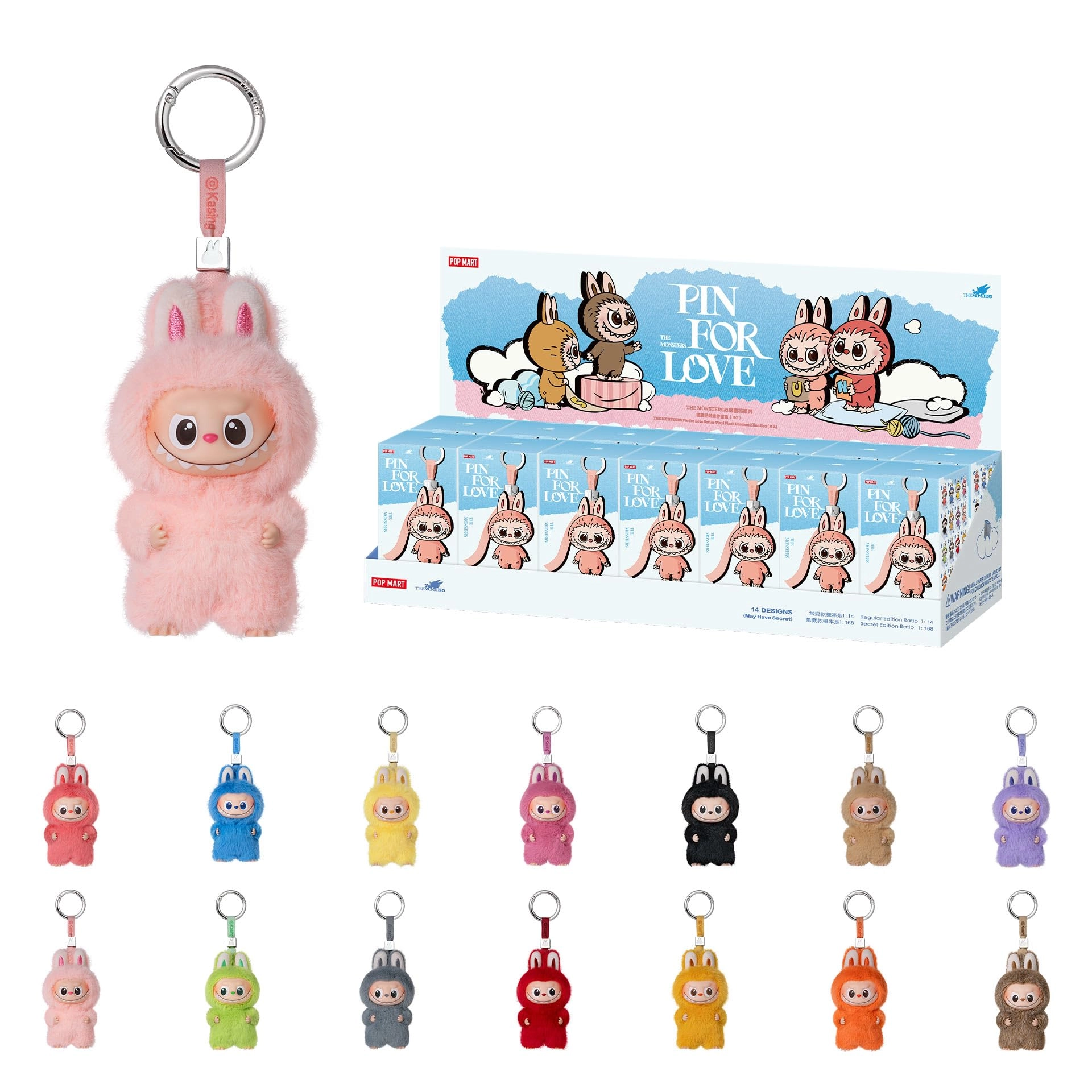 POP MART THE MONSTERS - 42.5 cm Whole Set 14 Count Blind Box