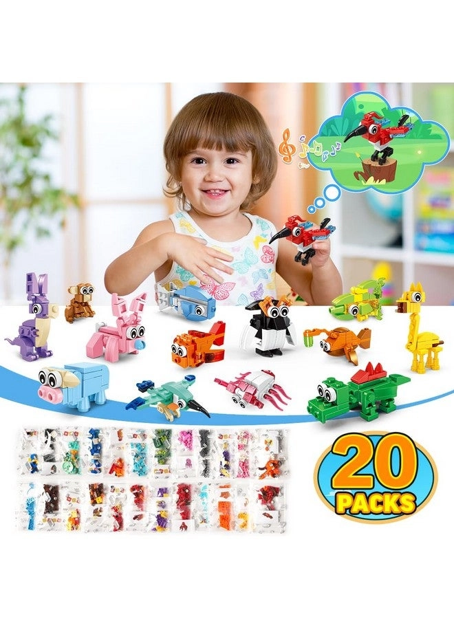 Mini Animals Toy Building Block Set - Animals 60 pcs