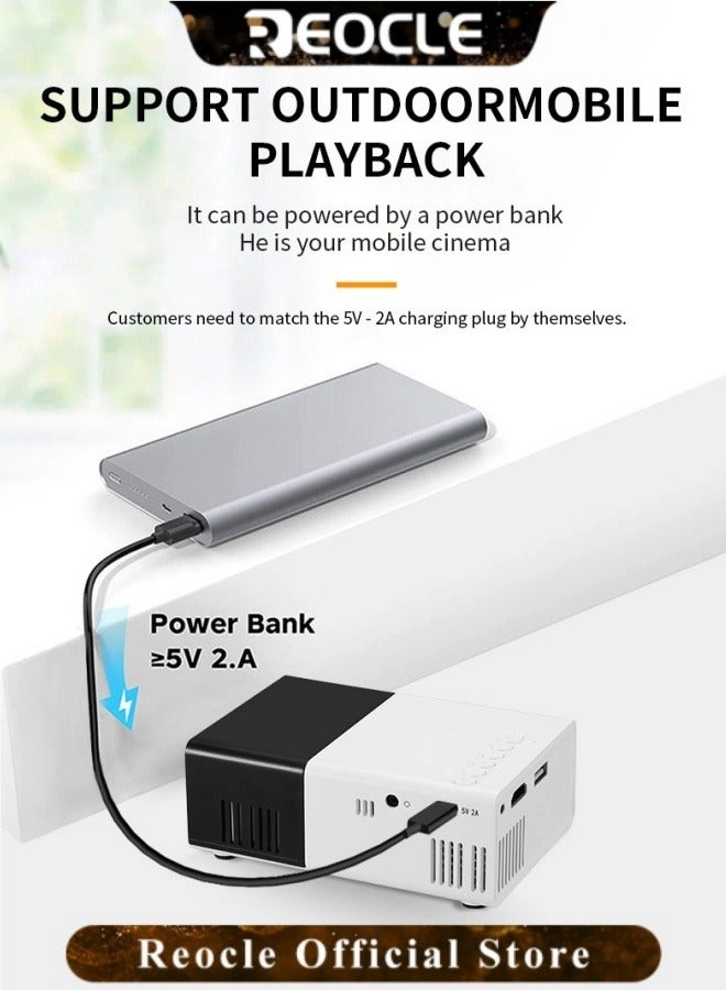 Mini Projector - 1080P Full HD Portable