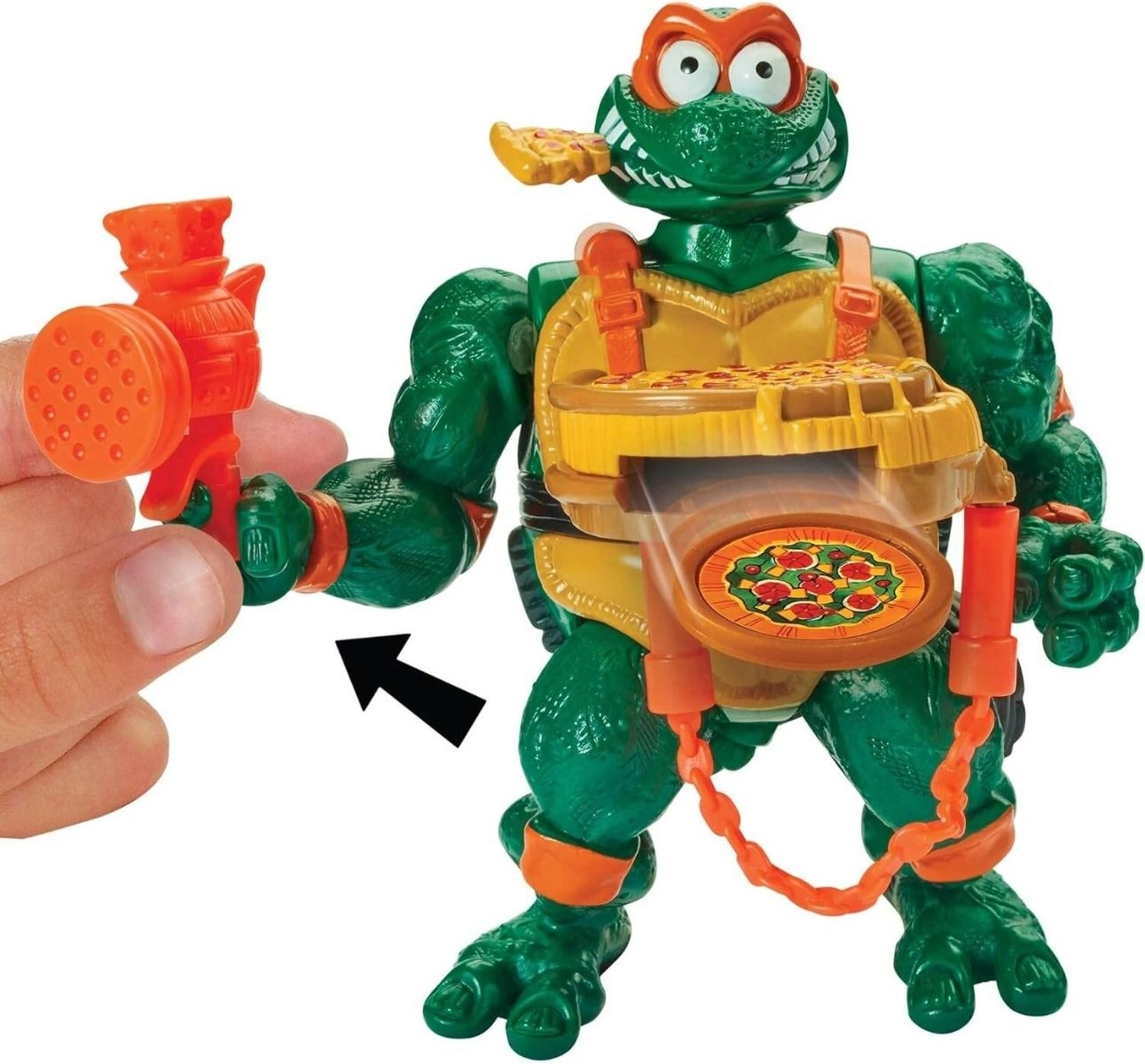 Original Classic Pizza Tossin Michelangelo Figure