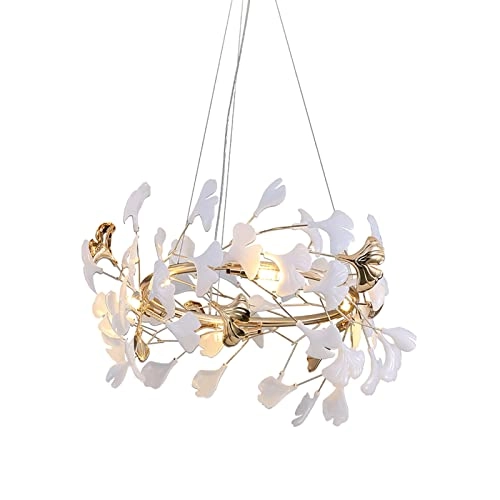 Scandinavian Artistic Long Chandelier - Golden 120*35cm 4 Head