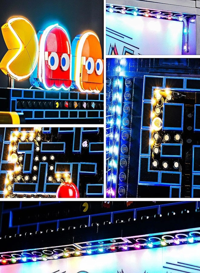 Light Kit Compatible with Lego PAC-Man Arcade 10323 - LED Music Version