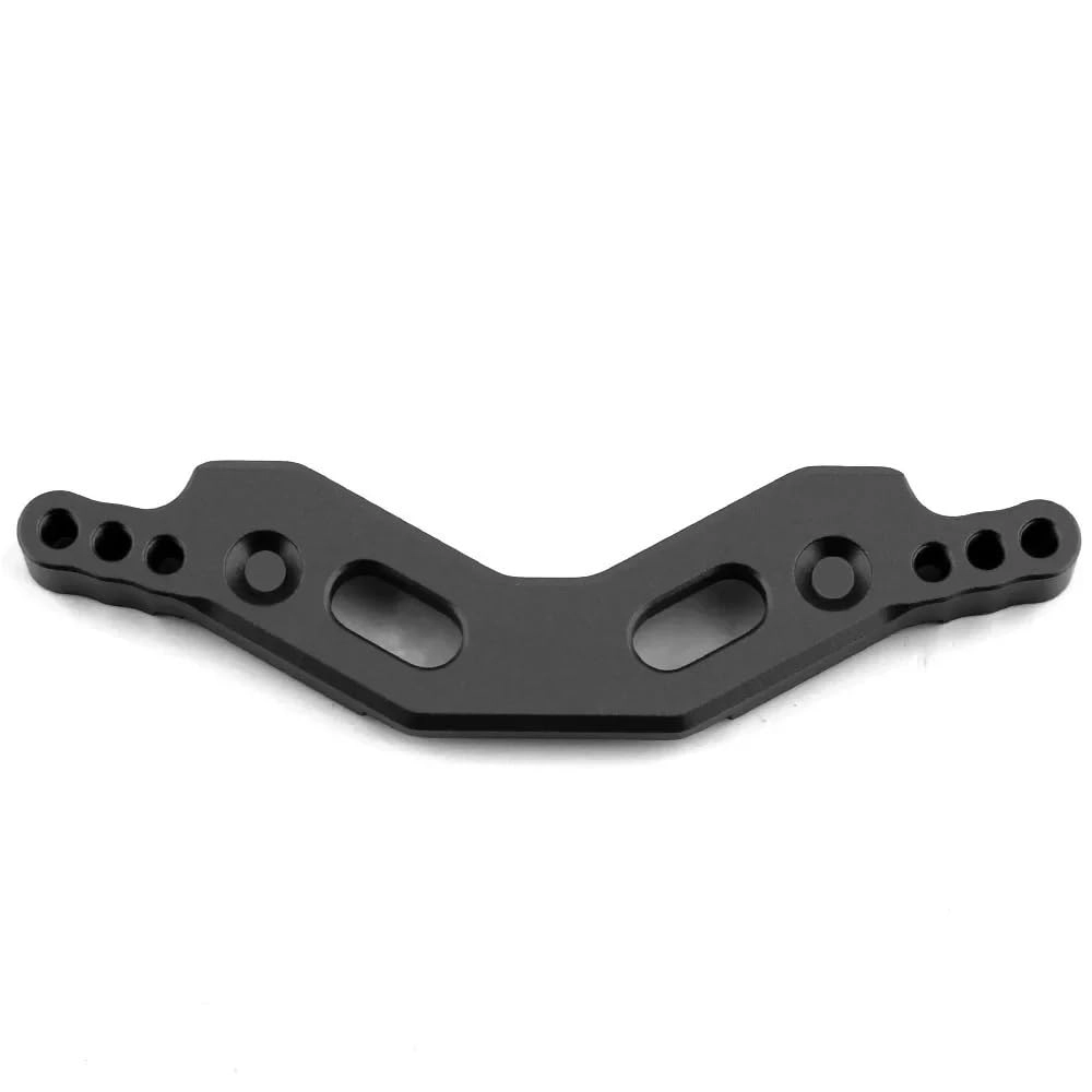 LINHUABAI Front Rear Tower Absorber Bracket Plate - 1/10 4X4 3S RC Front black