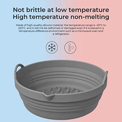 Air Fryer Silicone Pot - silicone 2 Pcs