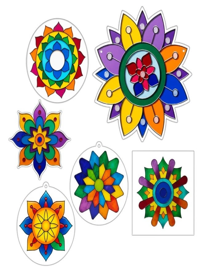 Mandala Glass Painting Kit