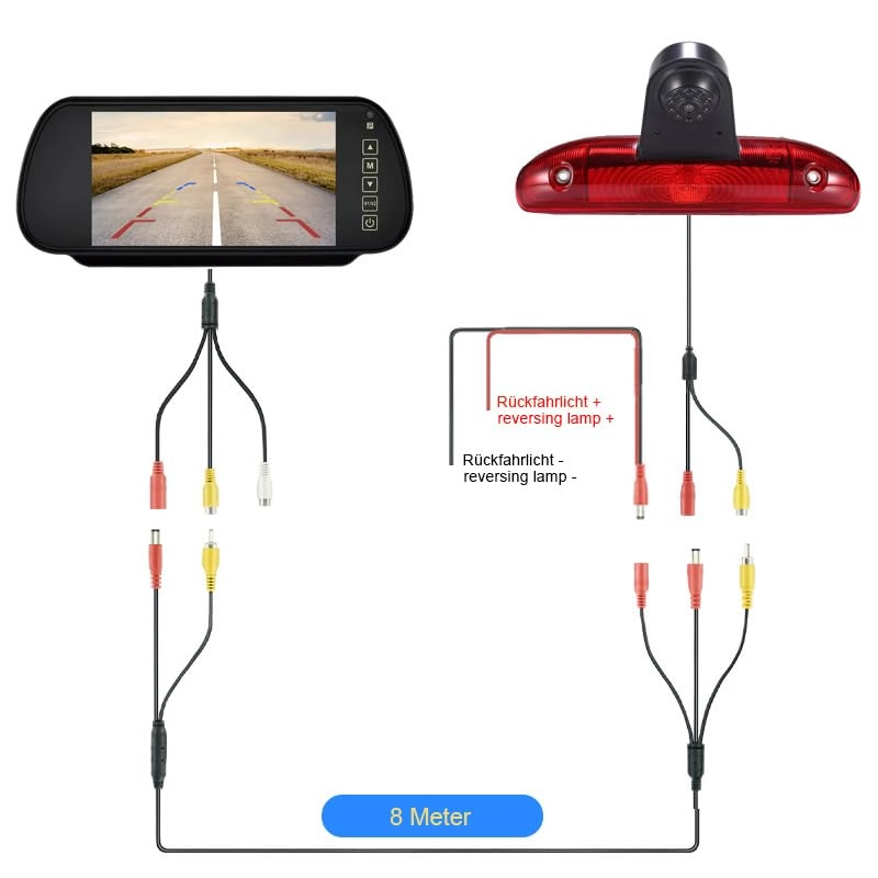 Reversing Camera - Night vision 628 x 586 pixels