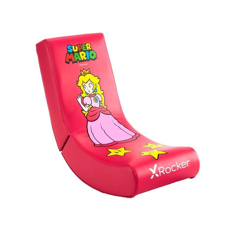 X Rocker Nintendo Video Rockers Princess Peach Power Up Gaming Chair