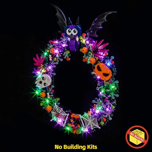 40825 Halloween Wreath - Light Kit DIY