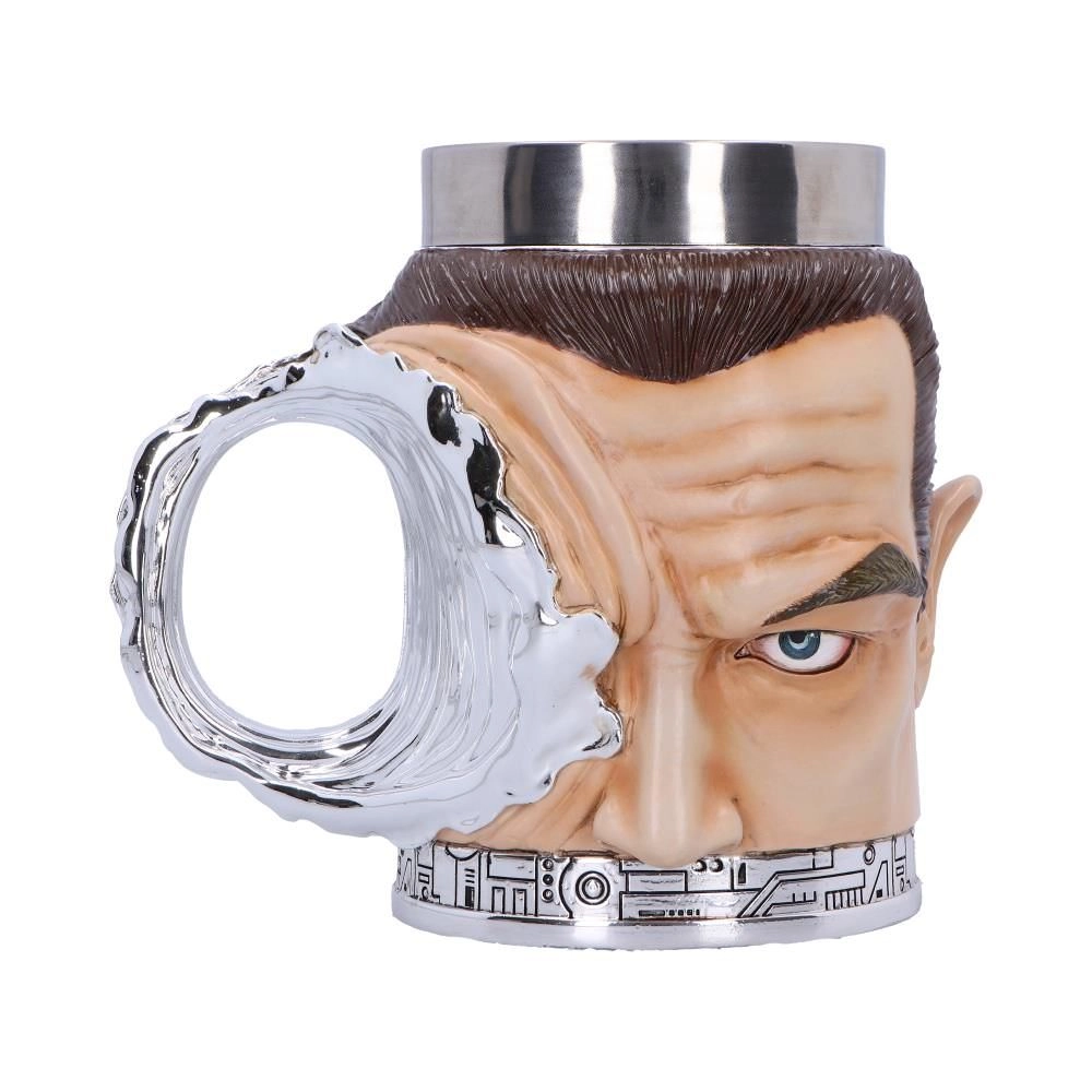 Terminator T-1000 Tankard - resin removable stainless steel insert