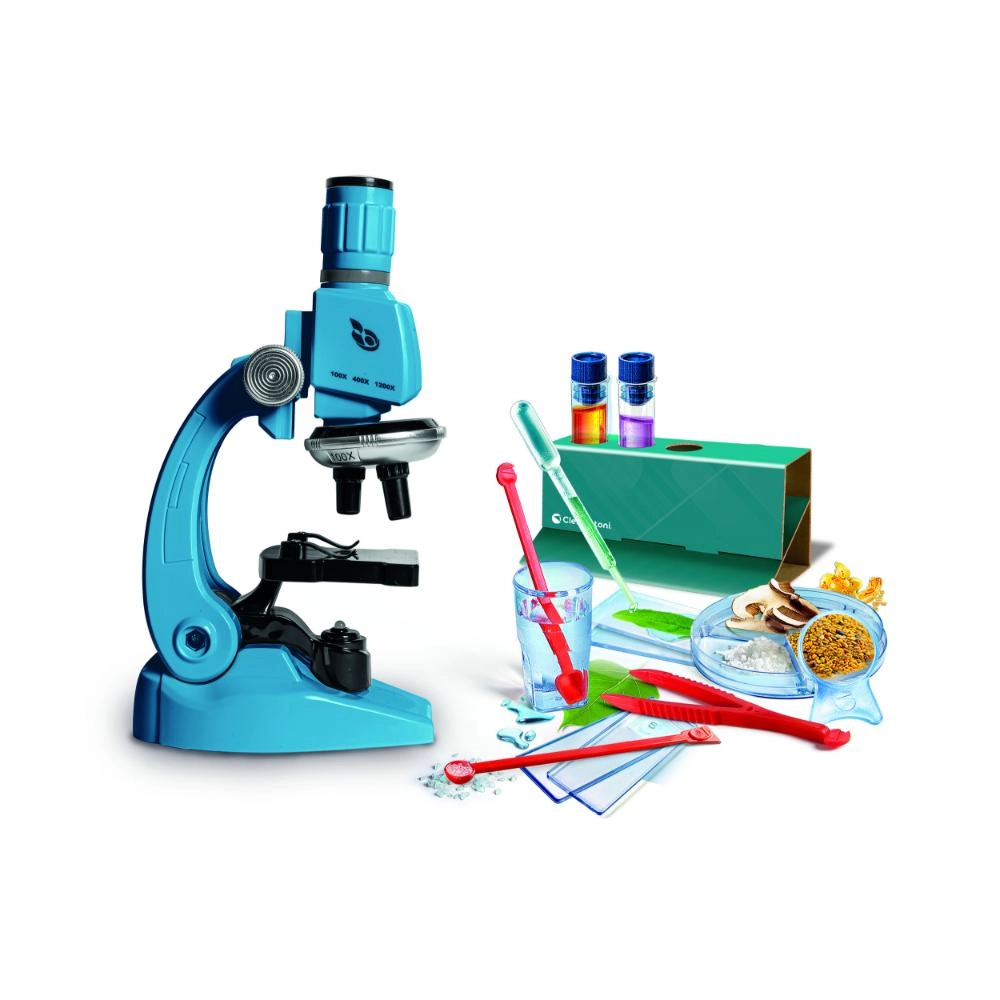 Super Microscope 3 Magni Level - 1200x 50 experiments 8 years+