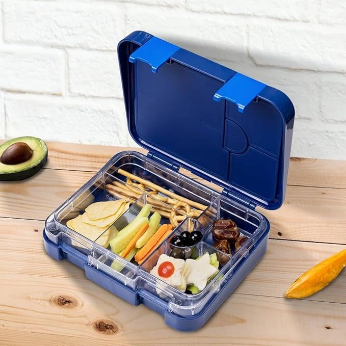 Convertible Bento Lunch Box - T-Rex Grey 6 And 4