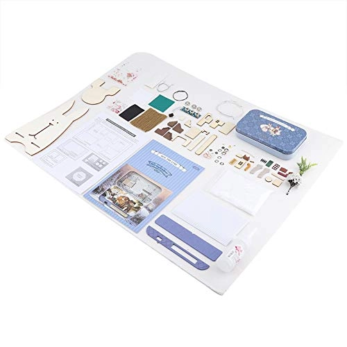 Miniature Wooden House - LED Light DIY