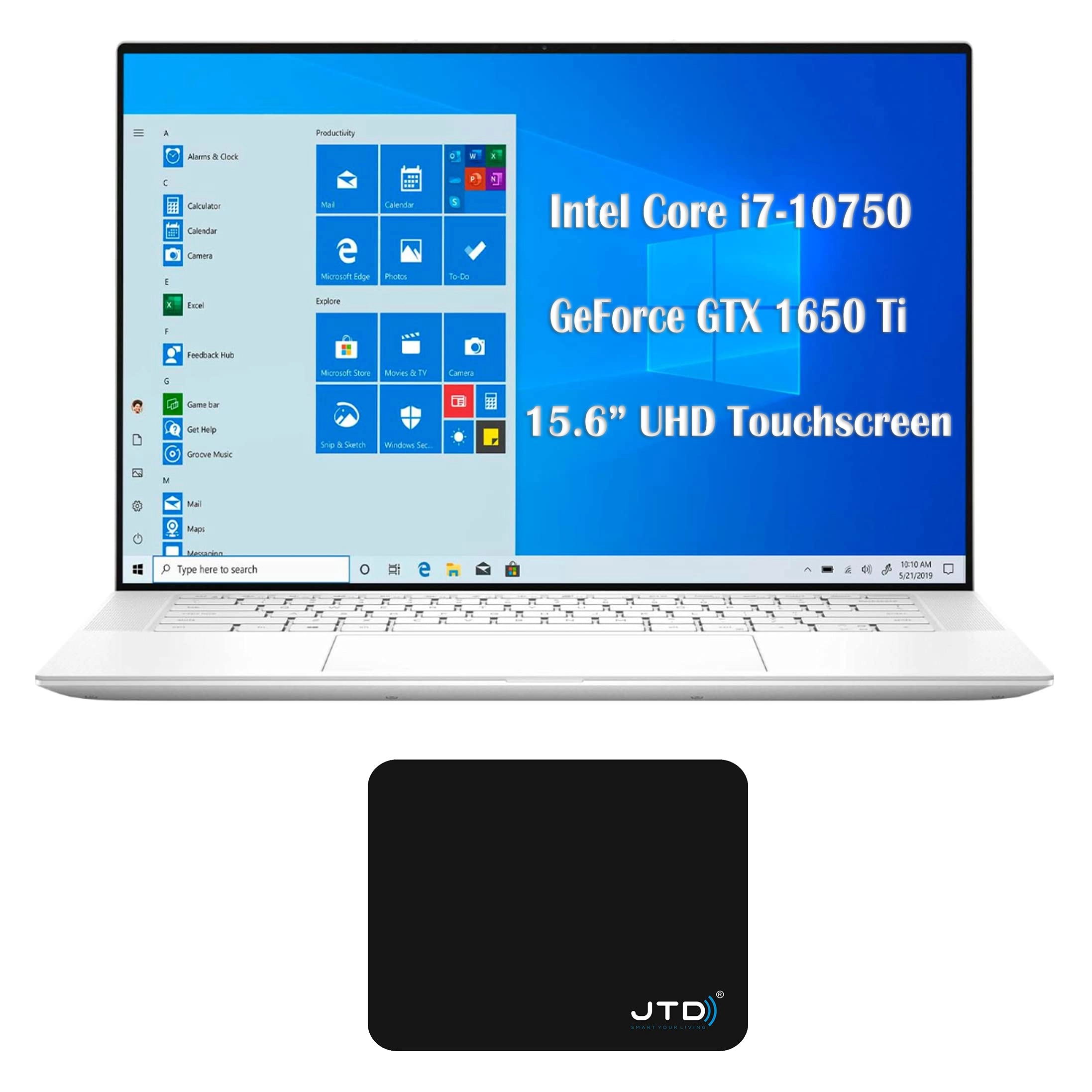 DELL XPS 15 9500 - 15.6'' Core i7-10750H 16GB DDR4 4000GB SSD