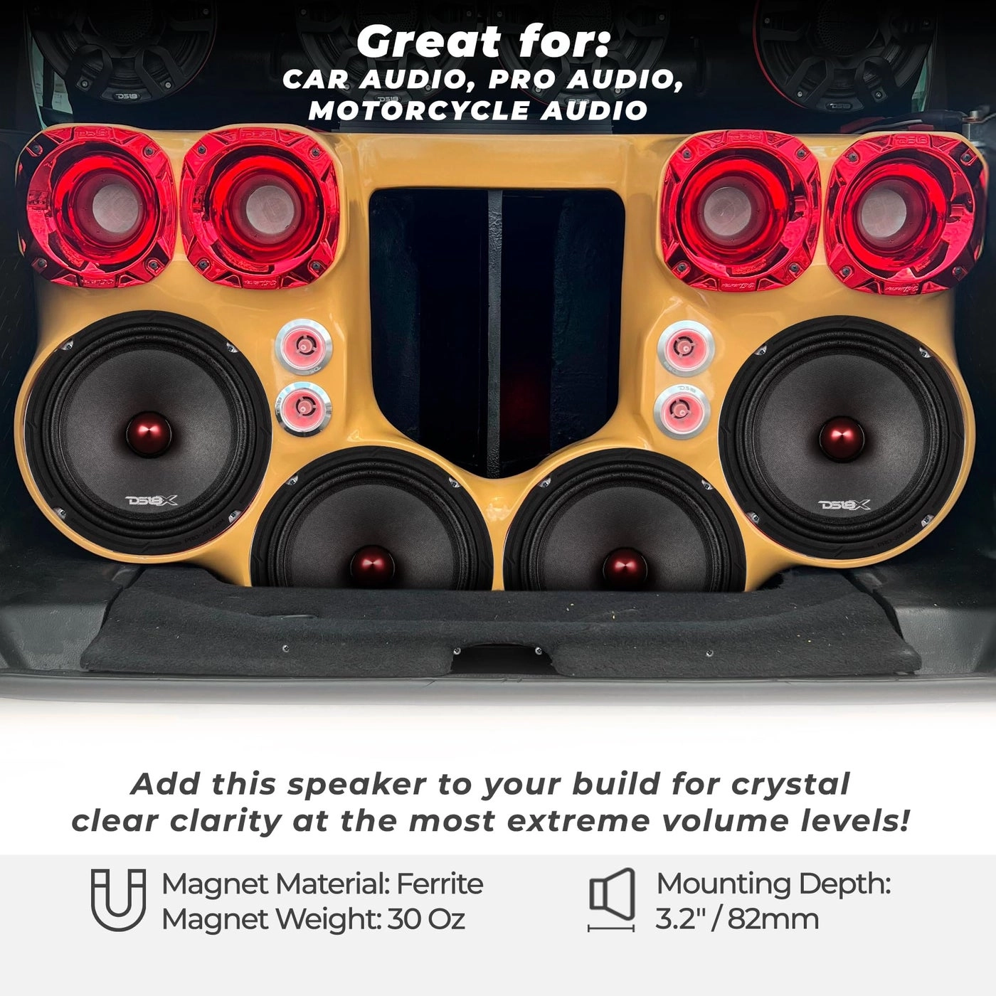 PRO-X8BM - 8" Midrange