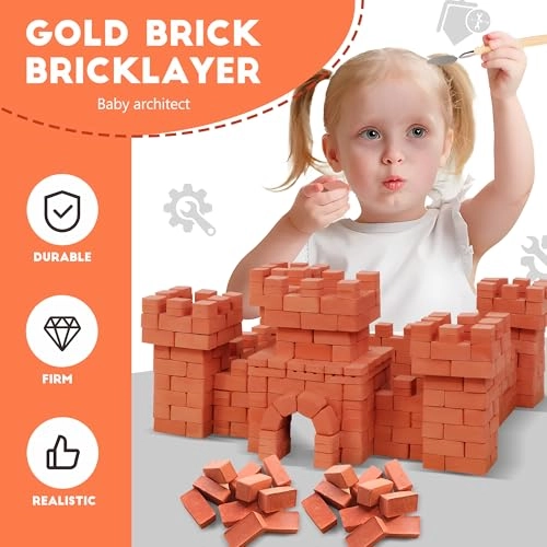 Knight Bricklayer - DIY STEM Red-brown