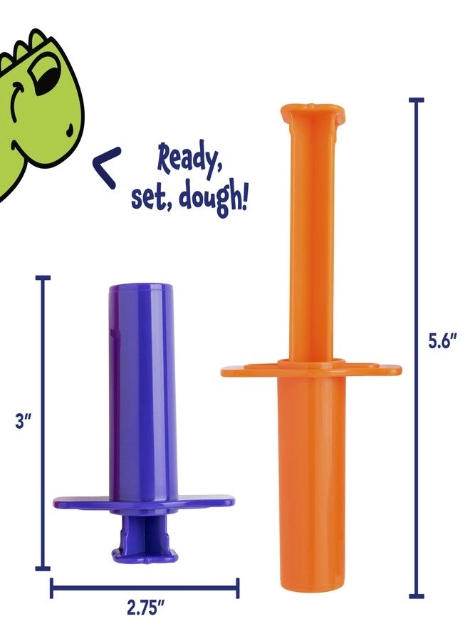 Dough Extruders - 2+ years 6 pieces