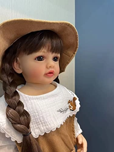 Betty Reborn Baby Doll - 55 cm Silicone Vinyl Blue Eyes