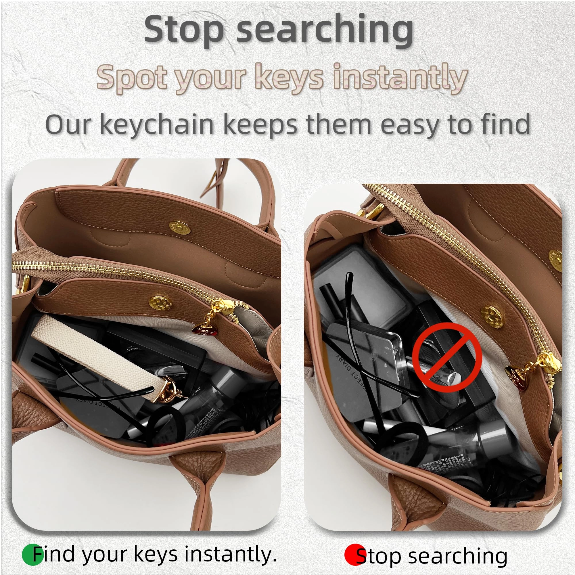 Initial Keychain - Letter