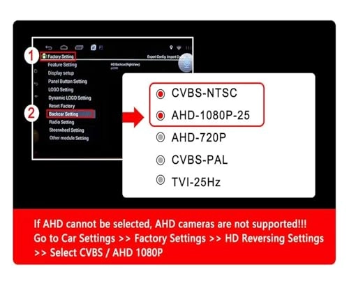 Intelligent Dynamic Trajectory Car Rear View Camera - Night Vision Wire 4K AHD 1080P