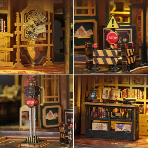 Miniature House Kit - Twilight Bookstore 1:24