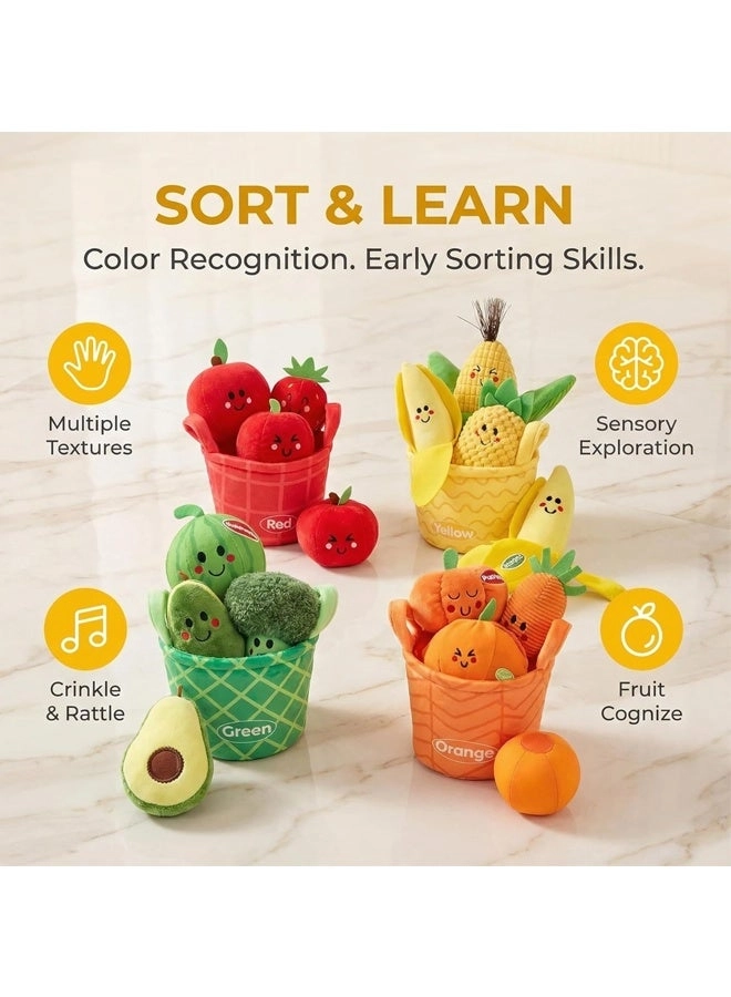 Montessori Sensory Toys - 6-12 Months 16 pieces