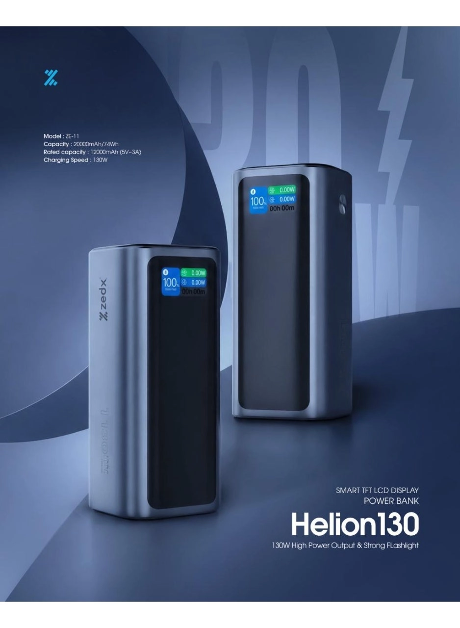 Zedx Helion130 - 20000mAh 130W