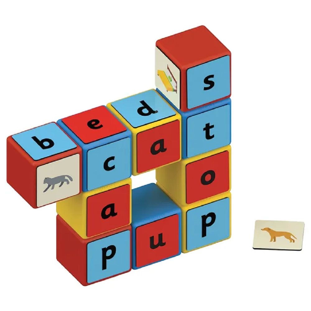 Magicube Math Building And Clips - 55 pcs