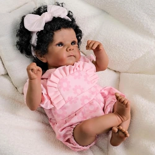 Reborn Baby Doll - 19 Inch Vinyl Cloth Body Ages 3+