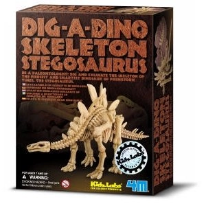 4M Kidz Labs Dig A Stegosaurus Skeleton