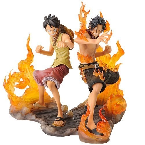 Monkey D Luffy + Portgas D Ace - One Piece DXF Brotherhood (4983164474022)