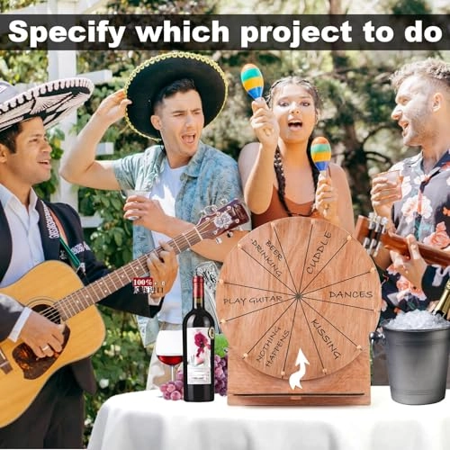 Prize Wheel - 11.4 Inch Wooden 12 Slots