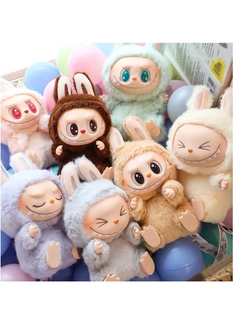 Labubu The Monsters Vinyl Plush Pendant - 6x5x10.5 cm polyester fiber PVC