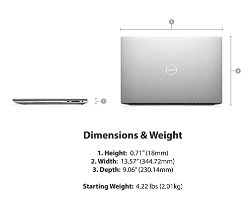 XPS 15 9510 - 15.6'' Core i9-11900H 32GB DDR4 1TB SSD
