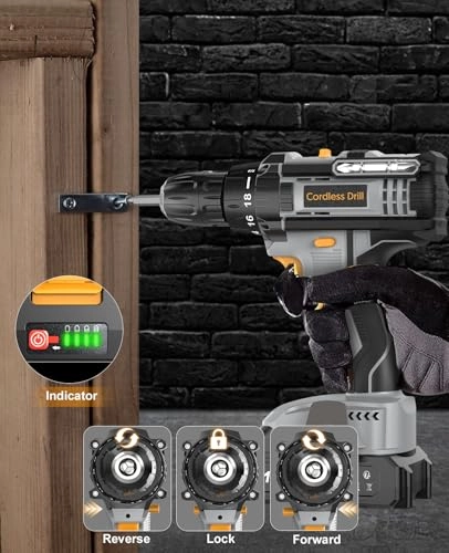 Cordless Drill - 2.0Ah 21V