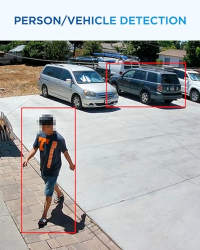 PoE Security Camera System - 6 cameras 8 channels 5MP