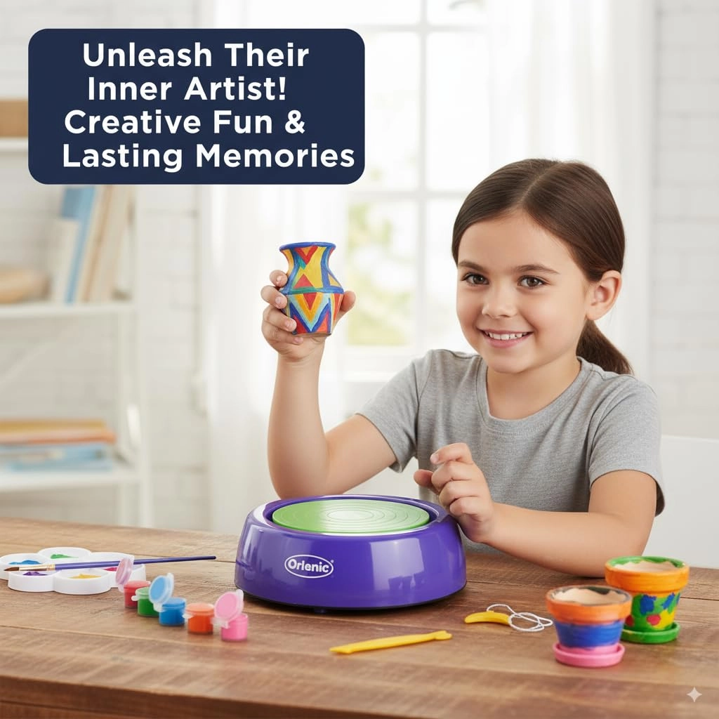 Battery Operated Pottery Wheel - 800 g