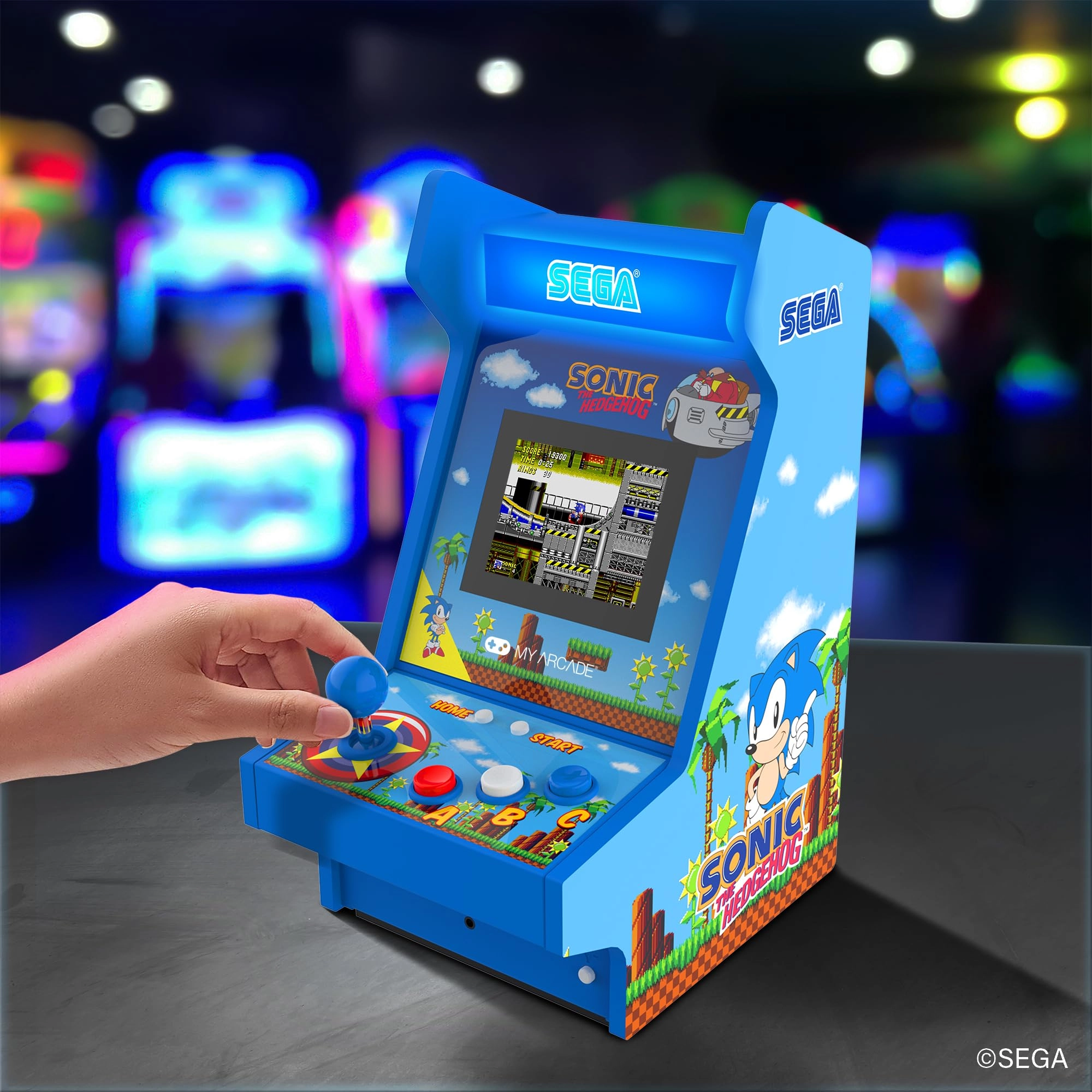 Sonic Mighty Player - 3.5 Inches LCD 4 Games Included
