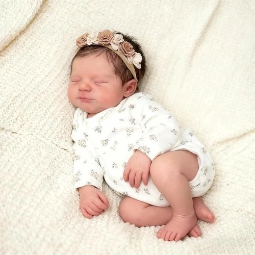 Pascale Reborn Baby Doll - 18 inch Vinyl sleeping Ages 3+