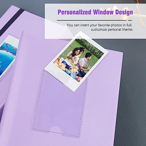 2.4 x 3.6" 180 Photos PU Photo Album