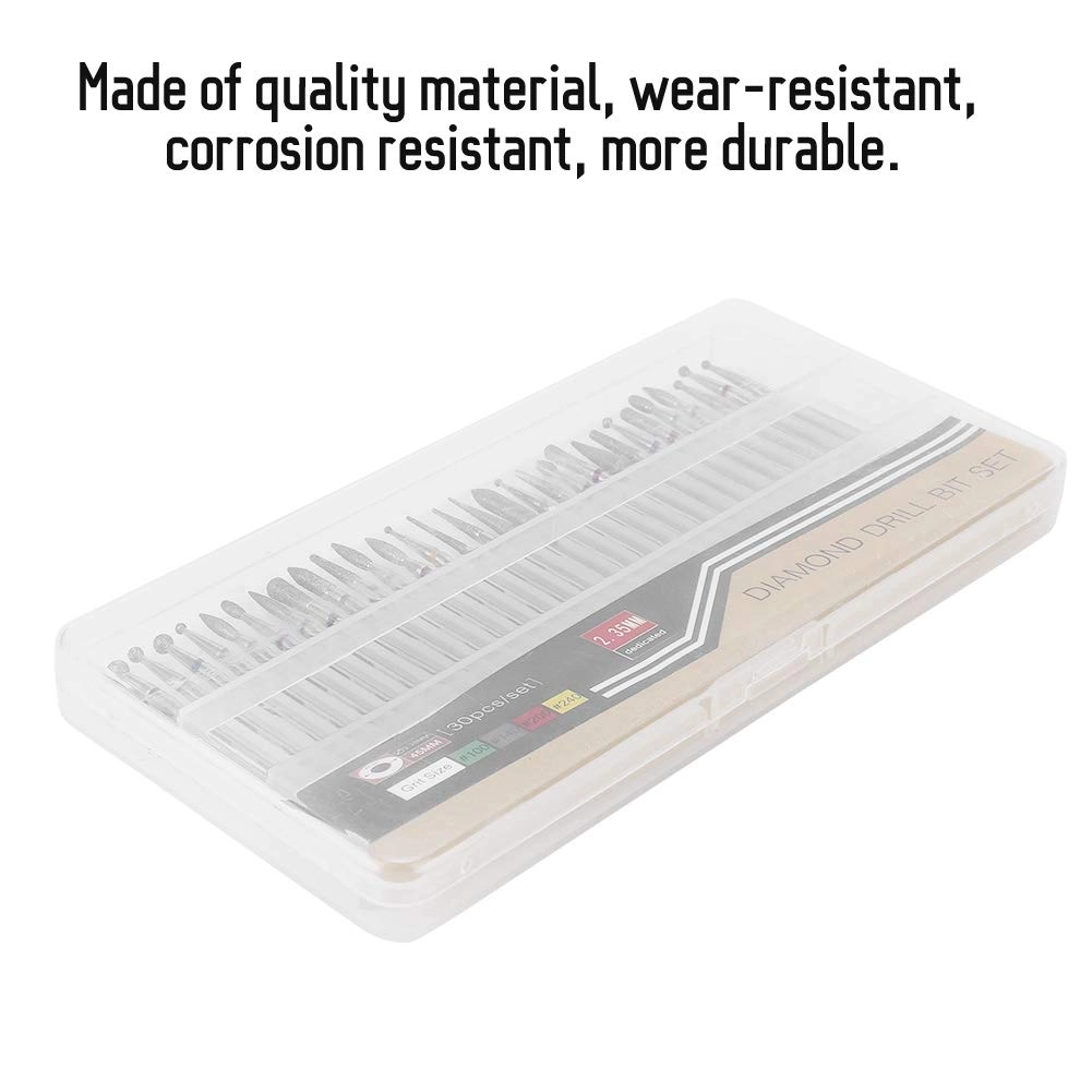 Russian Manicure Drill Bits - 30Pcs