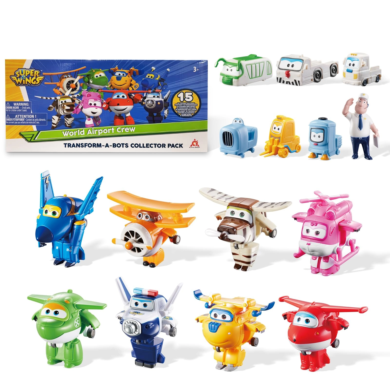 Auldey (Domestic) Super Wings - 3 steps (15 pcs.)