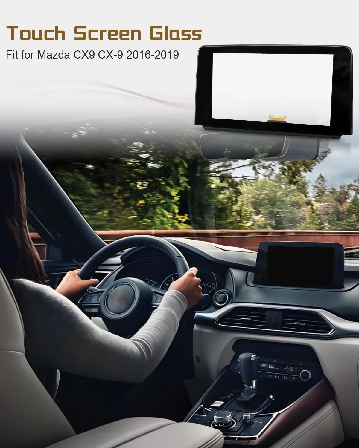 Touch Screen Glass - Mazda CX9/CX-9 2016 2017 2018 2019