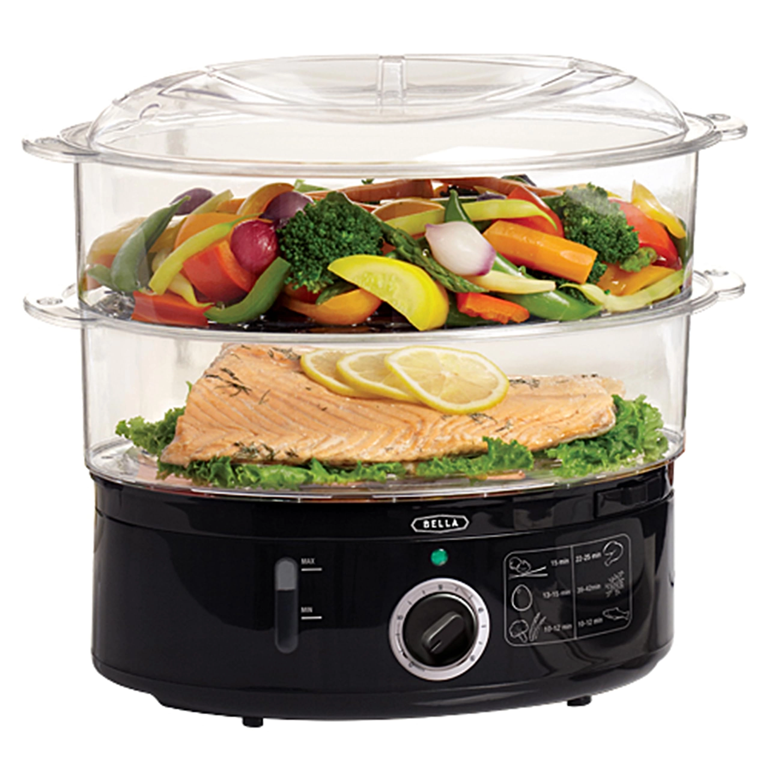 BELLA Two-tier steamer - 7 l