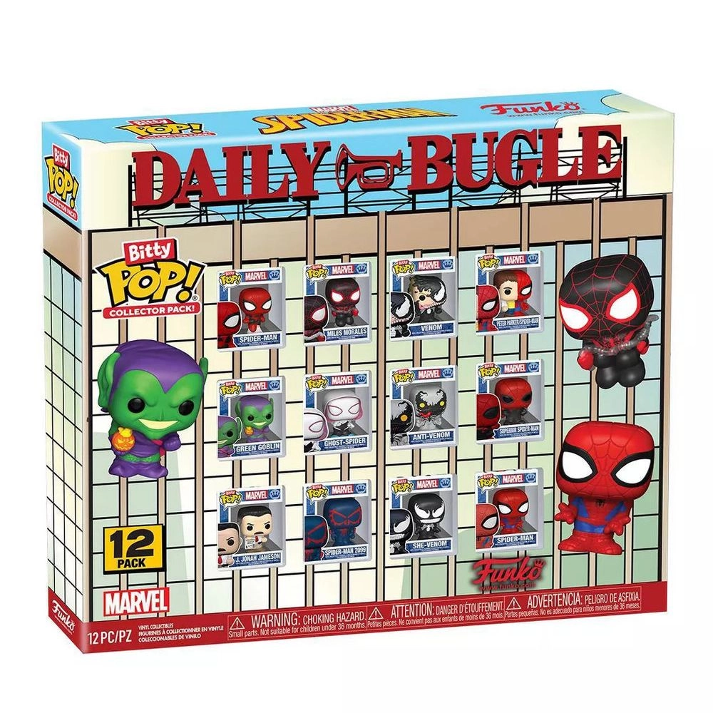 FUNKO TOYS Collectible Bitty Pop! Figure Set - Marvel - 12 pcs