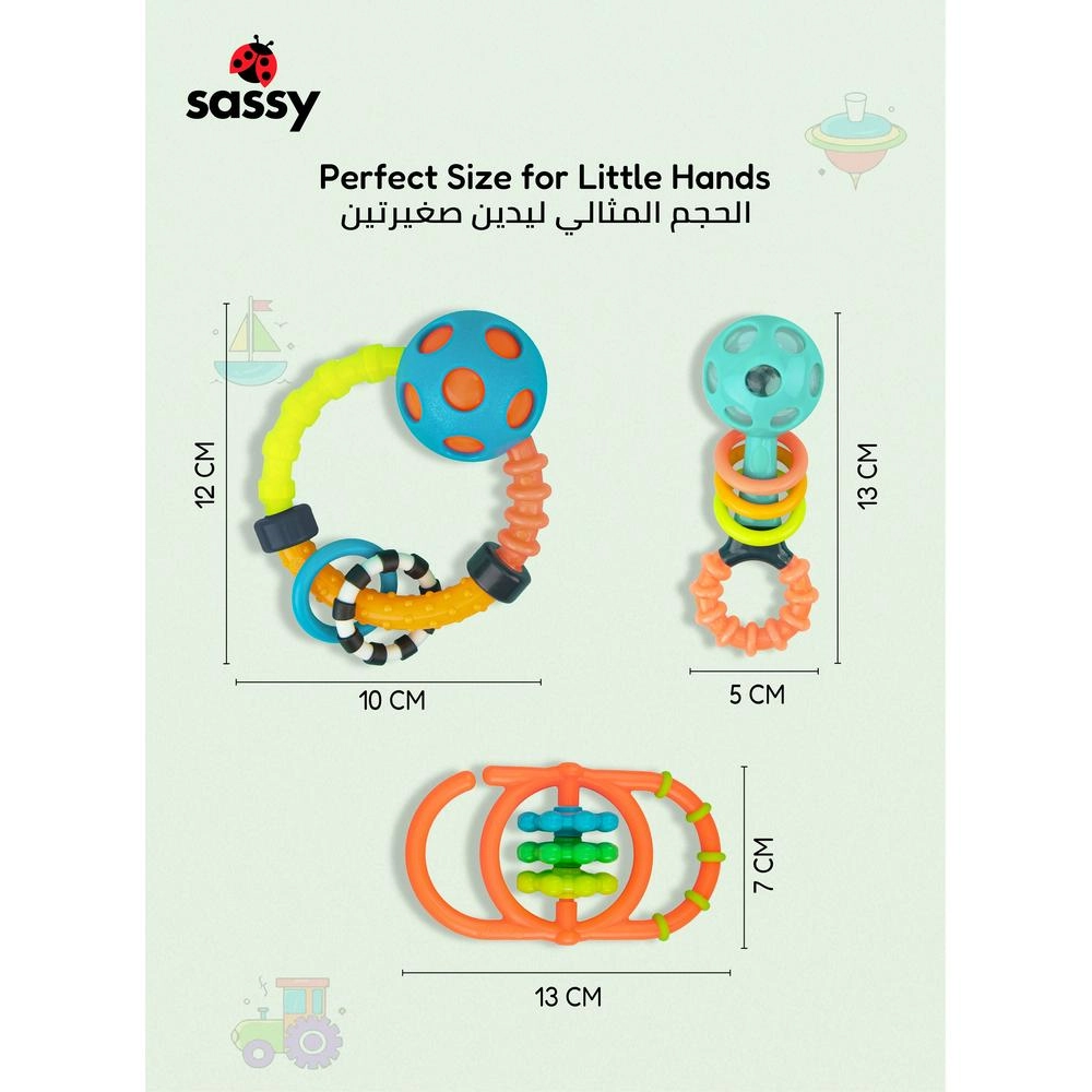 My First Rattles - Suitable for 6 months & above Gift Set